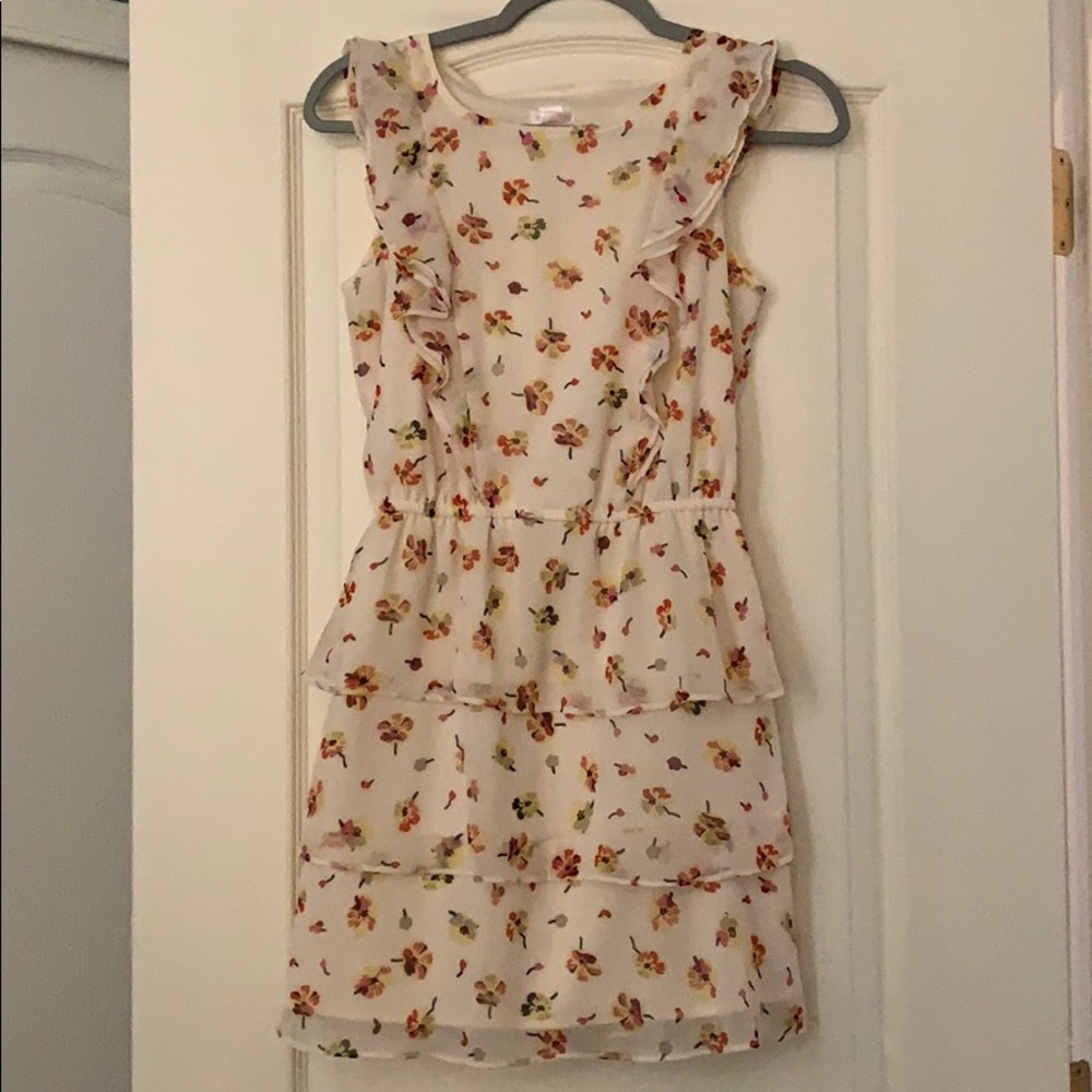 Floral print dress